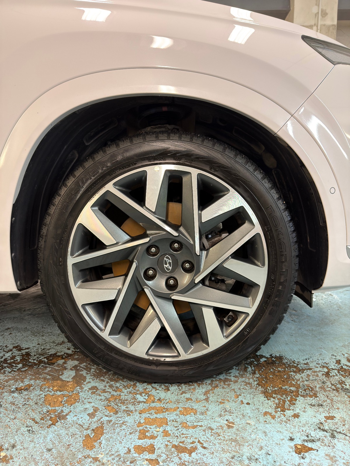 Hyundai Santa Fe — Základní mytí exteriéru — Po